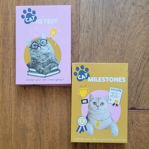 NEW 2 Cat Card Games